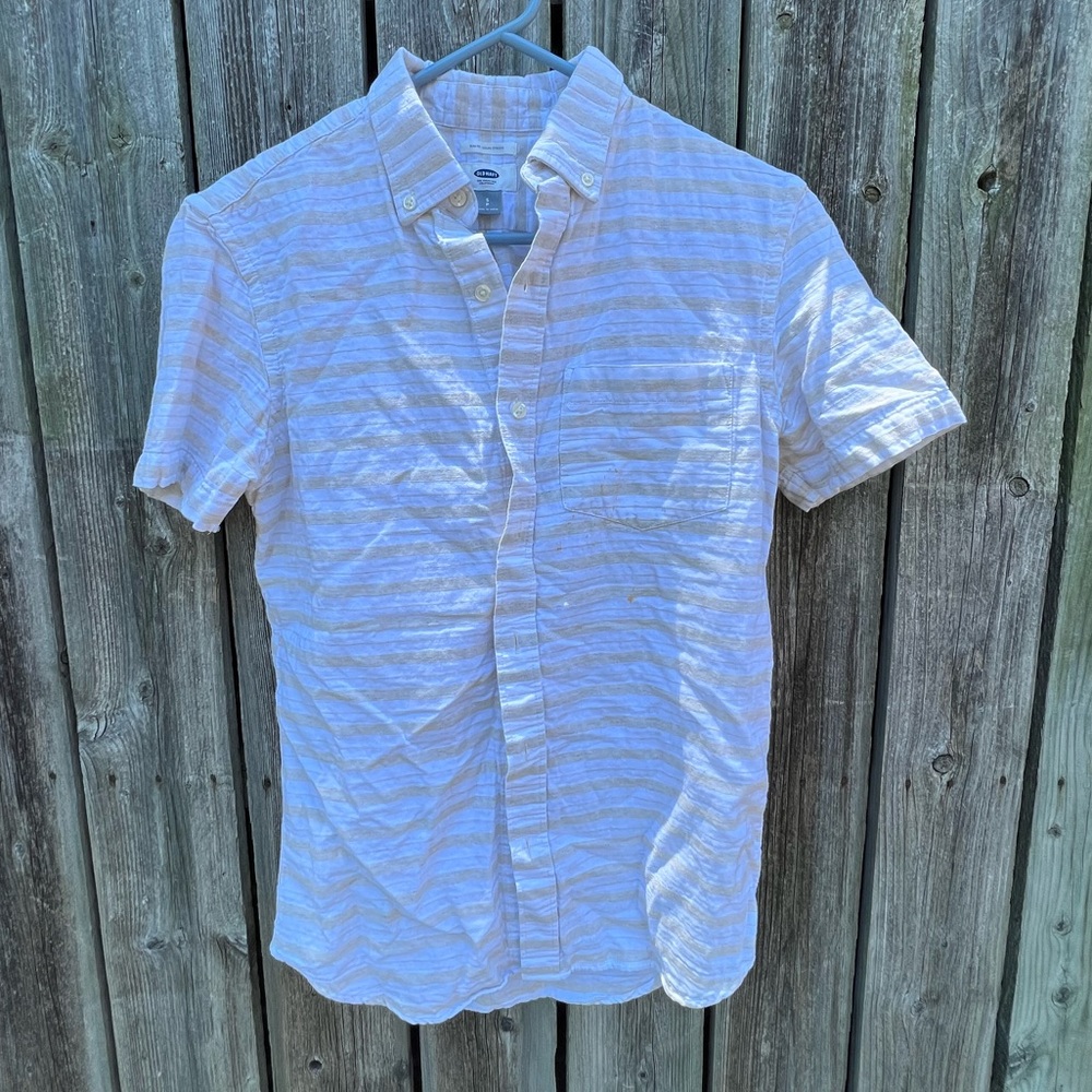 Slim fit button up
